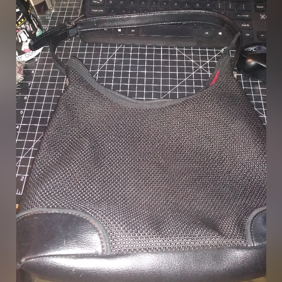 The Sak Handbags - The Sak Black Purse, Handbag, Hobo Shoulder Bag, Vinyl Bottom